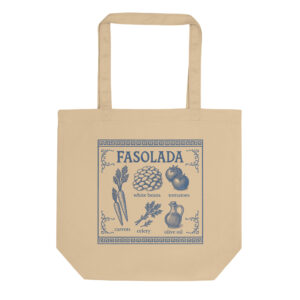 Fasolada Market Tote – A Tribute to the World’s Healthiest Soup