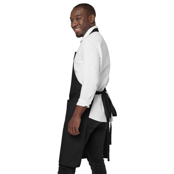 “Eating to 100” Organic Cotton Apron - Image 4