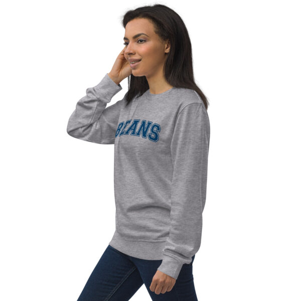 BEANS Varsity Sweatshirt – Organic & Iconic - Image 3