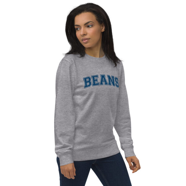 BEANS Varsity Sweatshirt – Organic & Iconic - Image 2